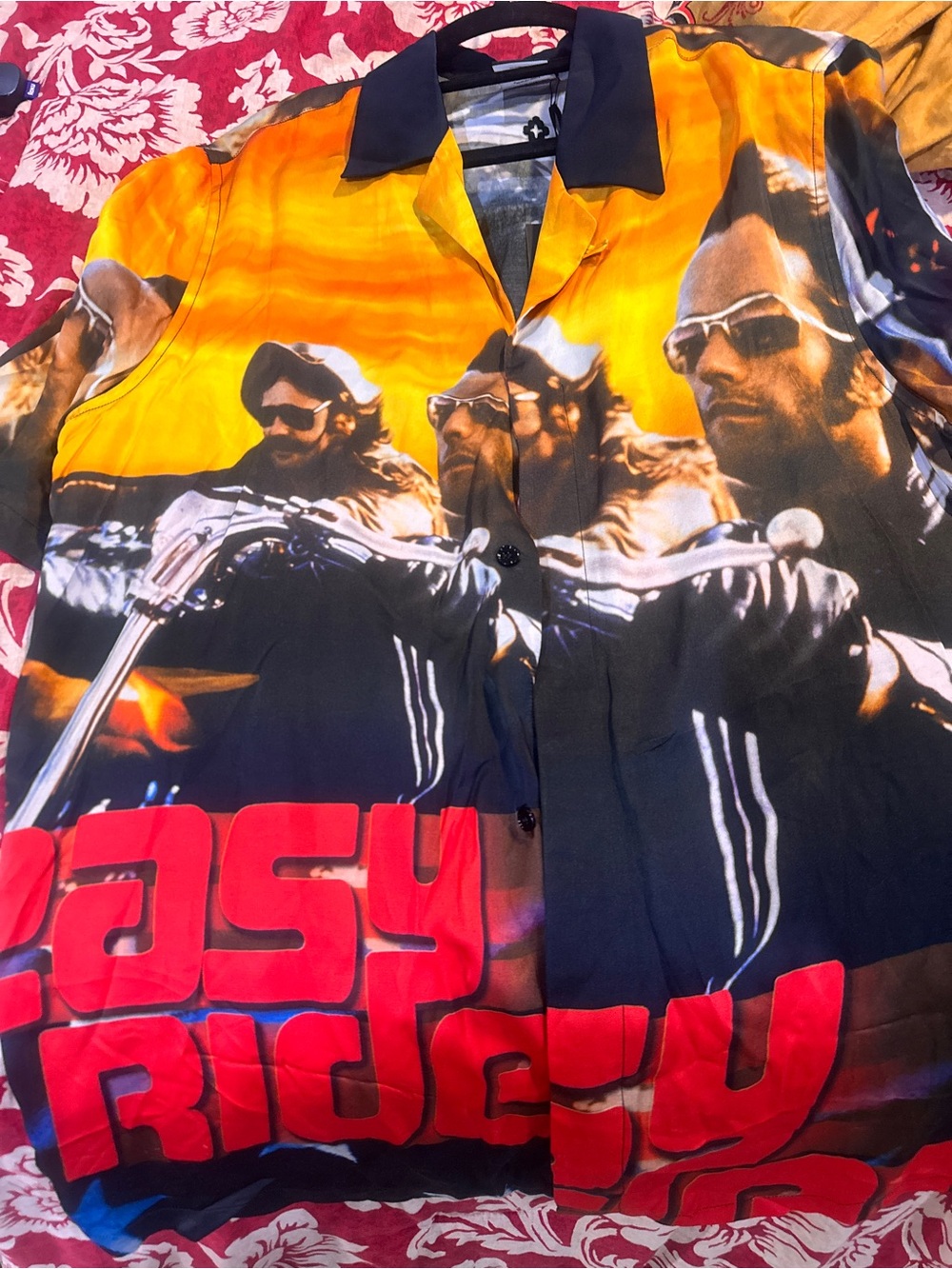 Marcelo Burlon County of Milan x Easy Rider Hawaii Shirt Medium NWT Rare Graphic